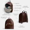 imageCoach Womens KISSLOCK Frame Backpack B4Black One SizeB4Dark Brown