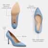 imageCoach Womens Samantha Pump with BeadchainBluebell