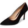 imageCoach Womens Samantha Pump with BeadchainSuede Black