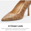 imageCoach Womens Samantha Pump with BeadchainTan