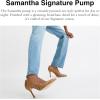 imageCoach Womens Samantha Pump with BeadchainTan