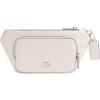 imageCOACH Belt Bag in Crossgrain Leather BlackChalk