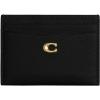 imageCoach Polished Pebble Leather Essential Card Case BlackBlack