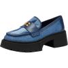 imageCoach Womens Leah Platform Loafer CharcoalBlack 5