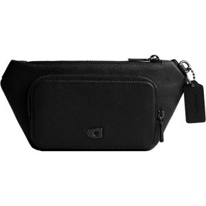 imageCOACH Belt Bag in Crossgrain Leather BlackBlack