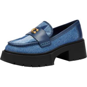 imageCoach Womens Leah Platform Loafer CharcoalBlack 5