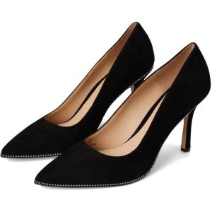 imageCoach Womens Samantha Pump with BeadchainSuede Black