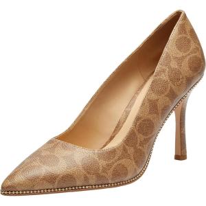 imageCoach Womens Samantha Pump with BeadchainTan