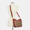 imageCOACH Coated Canvas Signature Chaise Crossbody TanRust