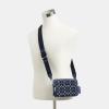 imageCoach Charter Crossbody Bag 19 in Signature Denim Deep Blue