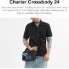 imageCoach Charter Crossbody Bag 24 with Patchwork Denim Multi