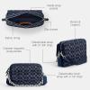 imageCoach Charter Flap Crossbody Bag 24 in Signature Denim Deep Blue