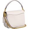 imageCoach Polished Pebbled Leather Cassie Crossbody 19 B4Chalk