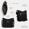 imageCoach Womens Polished Pebble Leather Chaise CrossbodyBlack