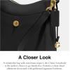 imageCoach Womens Polished Pebble Leather Chaise CrossbodyBlack