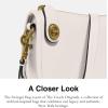 imageCoach Womens The Coach Originals Glovetanned Leather SwingerChalk