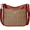 imageCOACH Coated Canvas Signature Chaise Crossbody TanRust
