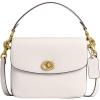imageCoach Polished Pebbled Leather Cassie Crossbody 19 B4Chalk