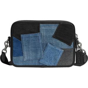 imageCoach Charter Crossbody Bag 24 with Patchwork Denim Multi