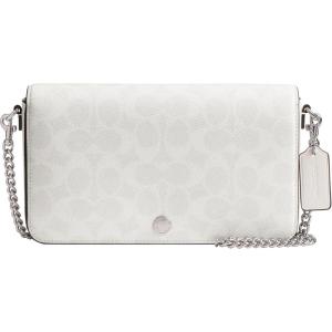 imageCoach Mila Crossbody Bag in Signature Canvas LHWhite Chalk