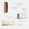 imageCOACH Evie Long Wallet with Chain B4Chalk