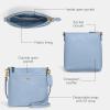 imageCoach Crossgrain Leather Kitt Messenger BagB4Bluebell