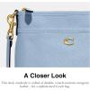 imageCoach Crossgrain Leather Kitt Messenger BagB4Bluebell