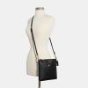 imageCoach Crossgrain Leather Kitt Messenger BagBlack