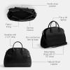 imageCoach Soft Empire Carryall Bag 48 B4Black