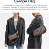 imageCoach Swinger Bag in Signature Jacquard B4Oak Maple