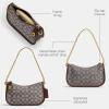imageCoach Swinger Bag in Signature Jacquard B4Oak Maple