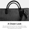 imageCoach Theo Work Bag in Signature Jacquard Black