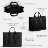 imageCoach Wesley Tote Bag in Denim Washed Black