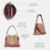 imageCoach Womens Polished Pebble Leather Willow Shoulder BagTan Rust