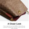 imageCoach Womens Polished Pebble Leather Willow Shoulder BagTan Rust