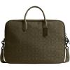 imageCoach Theo Work Bag in Signature Jacquard Olive Drab