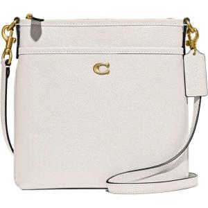 imageCoach Crossgrain Leather Kitt Messenger BagChalk