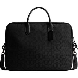 imageCoach Theo Work Bag in Signature Jacquard Black
