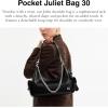 imageCoach Pocket Juliet Bag 30 LHBlack