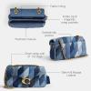 imageCoach Tabby Shoulder Bag 26 Patchwork B4Denim Multi