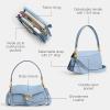 imageCoach Twisted Tabby Shoulder BagB4Bluebell