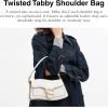 imageCoach Twisted Tabby Shoulder BagB4Chalk
