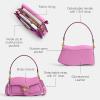 imageCoach Twisted Tabby Shoulder BagB4Fuschia