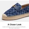 imageCoach Womens Camilla Signature C Espadrille LoaferCharcoalBlack