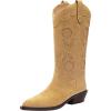 imageCoach Womens Aria Tall Cowboy Boot FashionCharcoalBlack