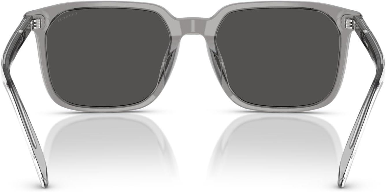 imageCOACH Mens Hc8411u Universal Fit Square SunglassesTransparent GreyGrey Solid