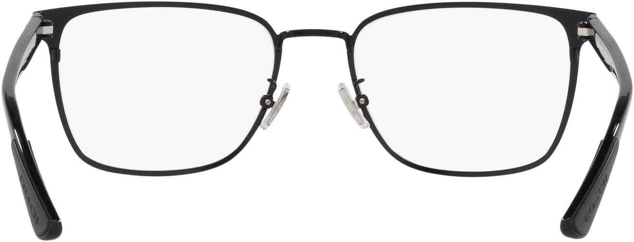 imageCoach Mens Hc5159 Rectangular Prescription Eyewear FramesShiny BlackDemo Lens