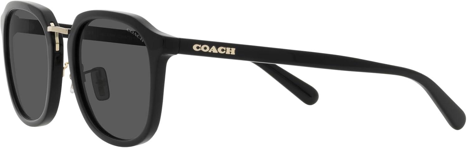 imageCoach Mens Hc8366 Square SunglassesBlackGrey Solid