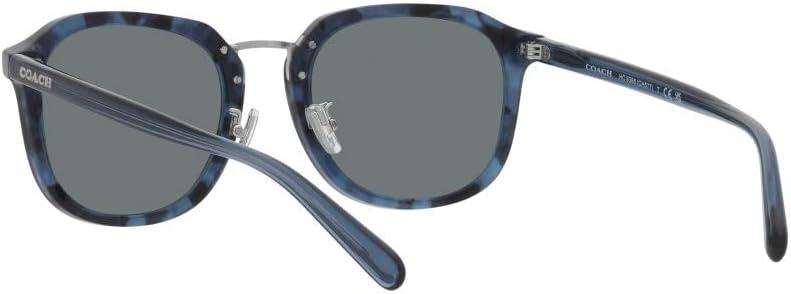 imageCoach Mens Hc8366 Square SunglassesBlue TortoiseBlue Solid