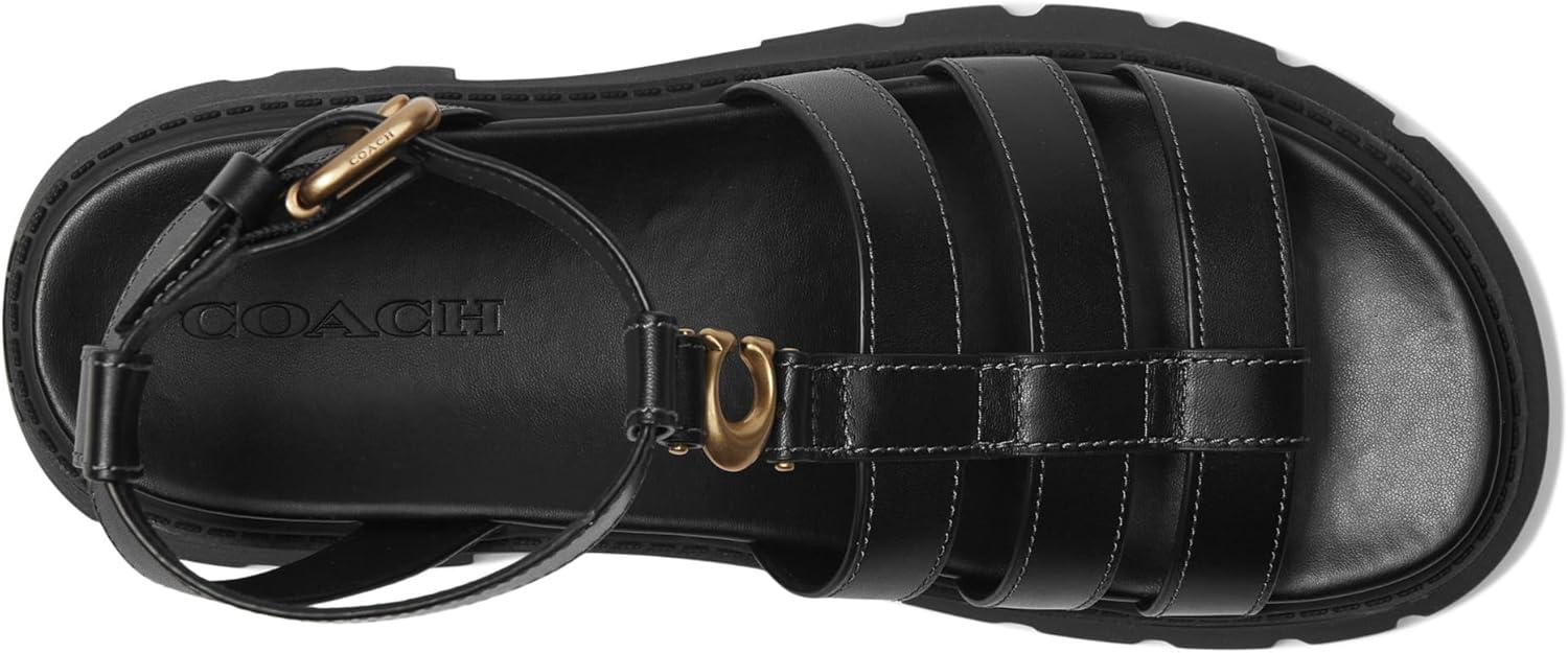 imageCoach Womens Sculpted C Platform Fisherman SandalBlack